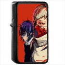 Anime Tokyo Ghoul Oil Windproof Black Lighter Briquet Encendedor L2396