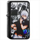 Anime Tokyo Ghoul Oil Windproof Black Lighter Briquet Encendedor L2768