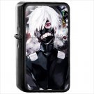 Anime Tokyo Ghoul Oil Windproof Black Lighter Briquet Encendedor L3083