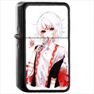 Anime Tokyo Ghoul Oil Windproof Black Lighter Briquet Encendedor L3540
