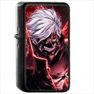 Anime Tokyo Ghoul Oil Windproof Black Lighter Briquet Encendedor L3545