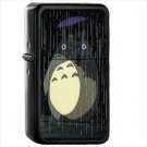 Anime My Neighbor Totoro Oil Windproof Black Lighter Briquet Encendedor L3470