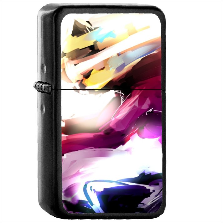 Anime Durarara!! Oil Windproof Black Lighter Briquet Encendedor L1374