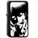 Anime Gintama Oil Windproof Black Lighter Briquet Encendedor L2375