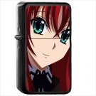 Anime High School DxD Oil Windproof Black Lighter Briquet Encendedor L2553