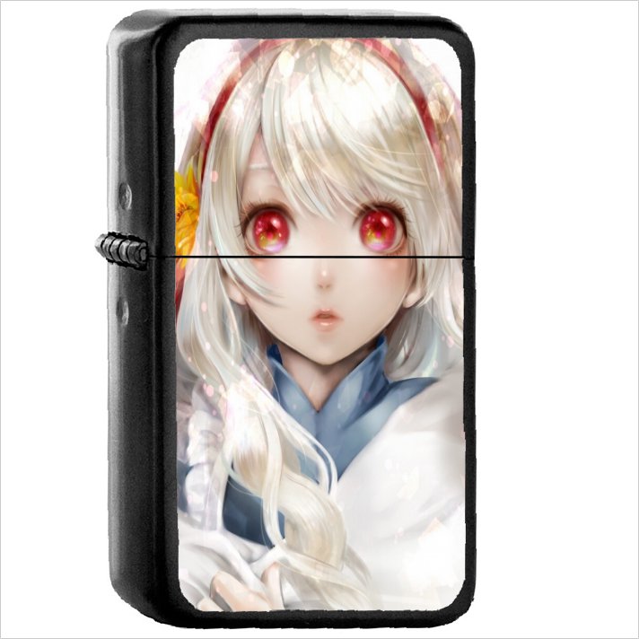Anime Kagerou Project Oil Windproof Black Lighter Briquet Encendedor L909