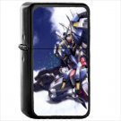 Japanese Japan Anime Mobile Suit Gundam 00 Oil Windproof Black Lighter Briquet Encendedor L3067