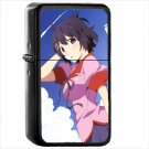 Anime Monogatari (Series) Oil Windproof Black Lighter Briquet Encendedor L1674