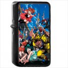 Anime My Hero Academia Oil Windproof Black Lighter Briquet Encendedor L2601