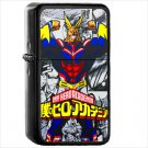 Anime My Hero Academia Oil Windproof Black Lighter Briquet Encendedor L3617