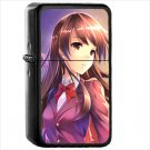 Anime nico nico singer Oil Windproof Black Lighter Briquet Encendedor L2369