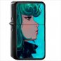 Anime One-Punch Man Oil Windproof Black Lighter Briquet Encendedor L1975