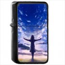 Anime Original Oil Windproof Black Lighter Briquet Encendedor L907