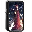 Anime Original Oil Windproof Black Lighter Briquet Encendedor L908