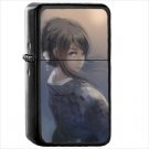 Anime Original Oil Windproof Black Lighter Briquet Encendedor L1672