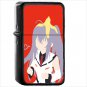 Anime Plastic Memories Oil Windproof Black Lighter Briquet Encendedor L2381