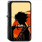 Anime Samurai Champloo Oil Windproof Black Lighter Briquet Encendedor L3427