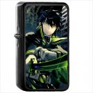Anime Seraph of the End Oil Windproof Black Lighter Briquet Encendedor L1599