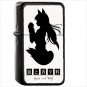 Anime Spice and Wolf Oil Windproof Black Lighter Briquet Encendedor L2878