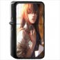 Anime Steins;Gate Oil Windproof Black Lighter Briquet Encendedor L735