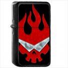 Anime Tengen Toppa Gurren Lagann Oil Windproof Black Lighter Briquet Encendedor L802