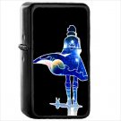 Anime Tengen Toppa Gurren Lagann Oil Windproof Black Lighter Briquet Encendedor L3347