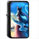 Anime Touhou Oil Windproof Black Lighter Briquet Encendedor L915
