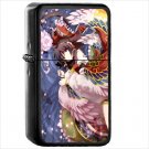 Anime Touhou Oil Windproof Black Lighter Briquet Encendedor L930