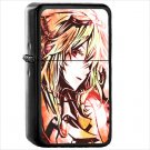 Anime Vocaloid Oil Windproof Black Lighter Briquet Encendedor L1869