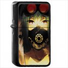 Anime Vocaloid Oil Windproof Black Lighter Briquet Encendedor L2225
