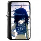 Anime Watamote Oil Windproof Black Lighter Briquet Encendedor L813