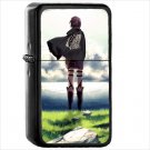 Attack On Titan Oil Windproof Black Lighter Briquet Encendedor L467