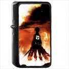 Attack On Titan Oil Windproof Black Lighter Briquet Encendedor L585