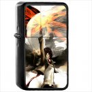 Attack On Titan Oil Windproof Black Lighter Briquet Encendedor L599