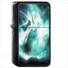 Bleach Oil Windproof Black Lighter Briquet Encendedor L473