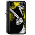 Bleach Oil Windproof Black Lighter Briquet Encendedor L478