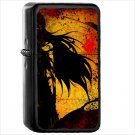 Bleach Oil Windproof Black Lighter Briquet Encendedor L589