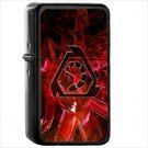 Command & Conquer Command & Conquer Oil Windproof Black Lighter Briquet Encendedor L564