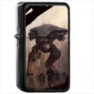 Command & Conquer Command & Conquer Oil Windproof Black Lighter Briquet Encendedor L604