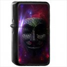 Dark Anonymous Oil Windproof Black Lighter Briquet Encendedor L1173