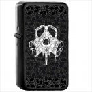 Dark Artistic Oil Windproof Black Lighter Briquet Encendedor L2802