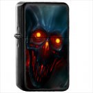 Dark Demon Oil Windproof Black Lighter Briquet Encendedor L2626