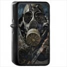 Dark Gas Mask Oil Windproof Black Lighter Briquet Encendedor L1358