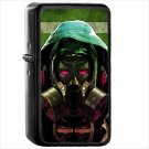Dark Gas Mask Oil Windproof Black Lighter Briquet Encendedor L1682