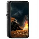 Dark Souls II Dark Souls Oil Windproof Black Lighter Briquet Encendedor L503