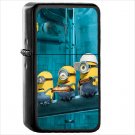 Despicable Me 2 Despicable Me Oil Windproof Black Lighter Briquet Encendedor L320