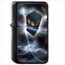 Doctor Who Oil Windproof Black Lighter Briquet Encendedor L547