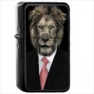 Humor Animal Oil Windproof Black Lighter Briquet Encendedor L3140