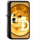Humor Doge Oil Windproof Black Lighter Briquet Encendedor L2890