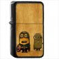 Humor Funny Oil Windproof Black Lighter Briquet Encendedor L1724